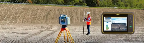 Don’t miss a thing, with the Trimble SX12. 